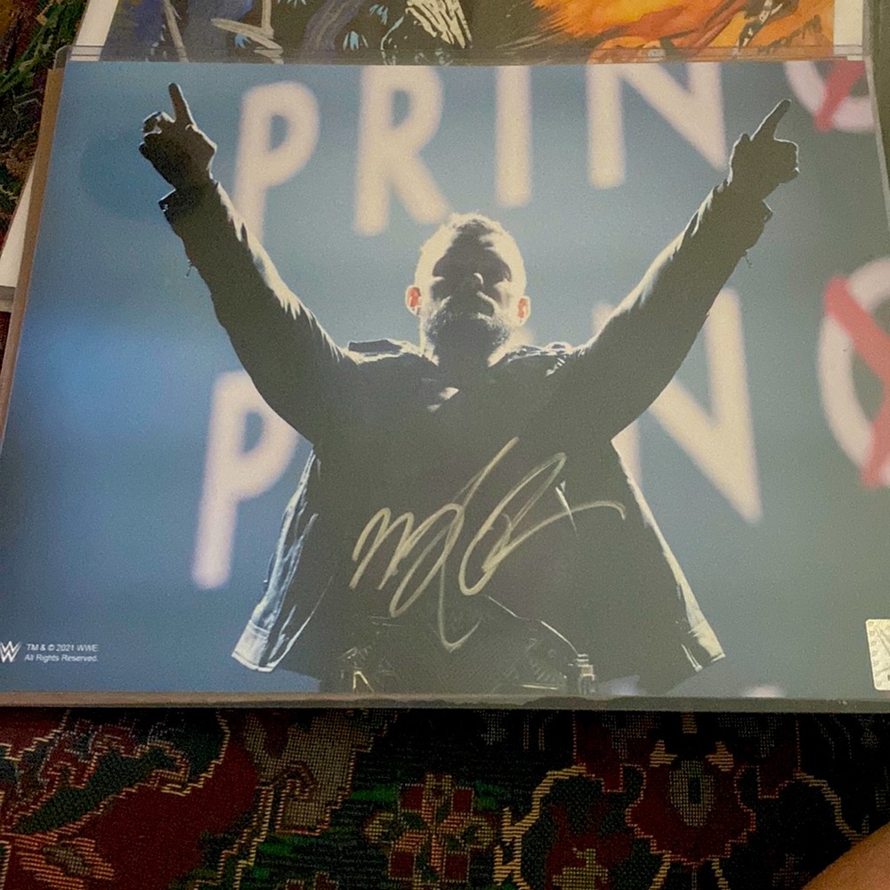 WWE autograph FINN BALOR